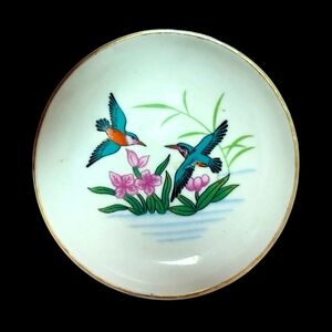4x4 Vintage Collectors Hummingbird Plate